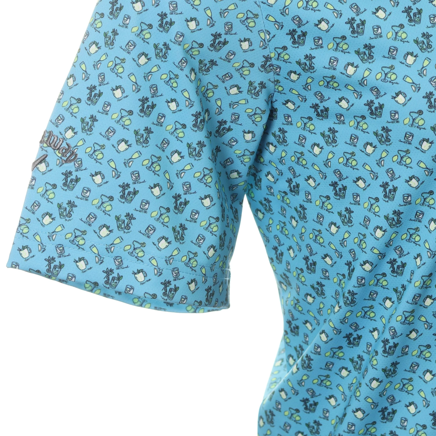 Callaway Golf Drinks Novelty Print Polo 3 Callaway Golf Drinks Novelty Print Polo - Image 3
