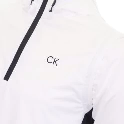 Calvin Klein Golf Convertible Windbreaker Jacket -Mod Wear Shop Calvin Klein Golf Convertible Windbreaker Jacket CKMS22544 WHITE 3