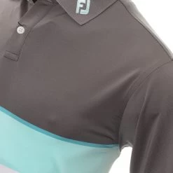 FootJoy Colour Theory Lisle Golf Shirt 5 FootJoy Colour Theory Lisle Golf Shirt -Mod Wear Shop FootJoy Colour Theory Golf Shirt 80099 3