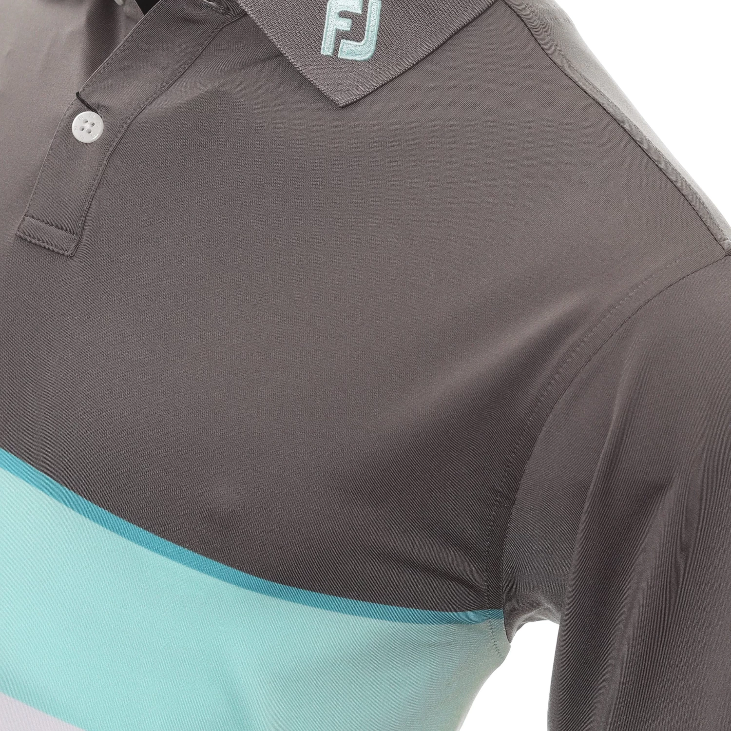 FootJoy Colour Theory Lisle Golf Shirt 3 FootJoy Colour Theory Lisle Golf Shirt - Image 3