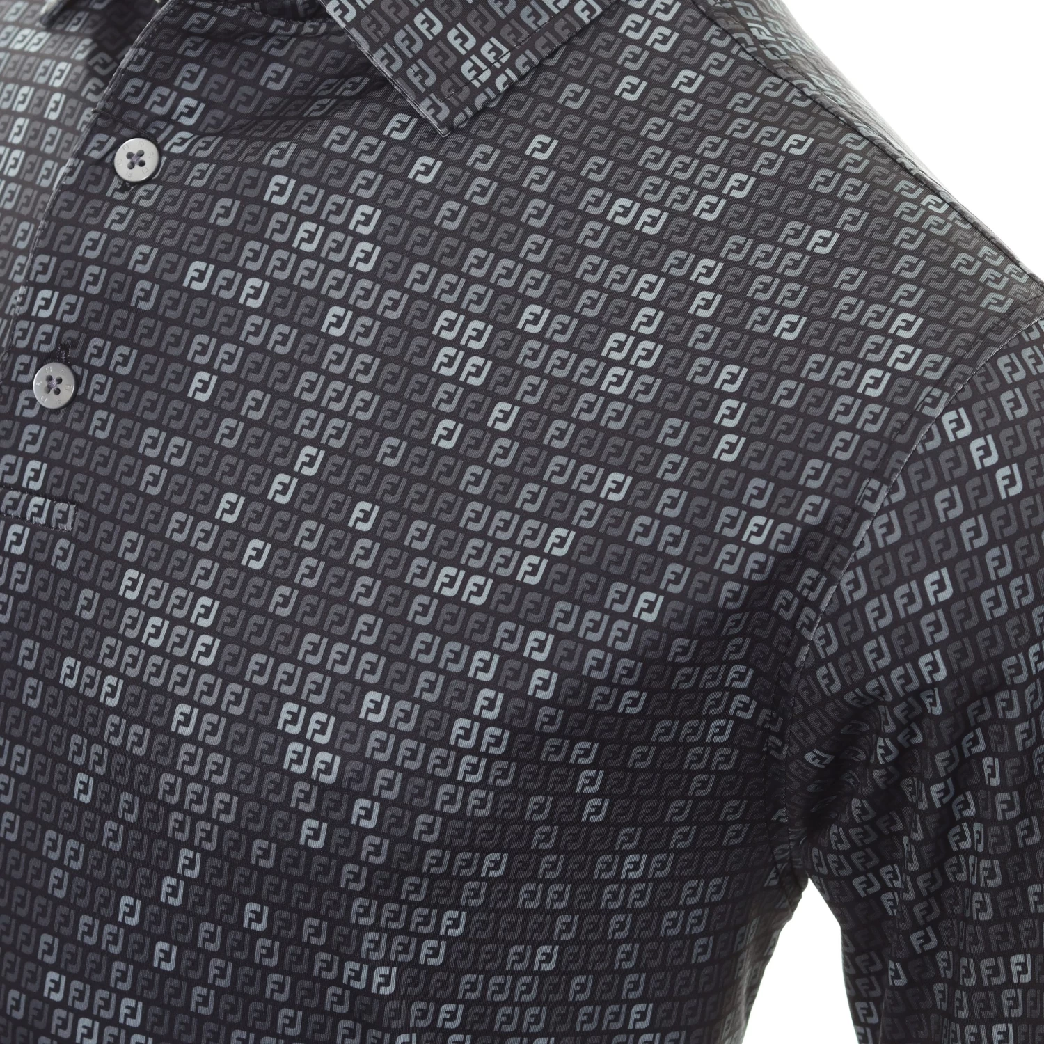 FootJoy Digital Camo FJ Print Golf Shirt 3 FootJoy Digital Camo FJ Print Golf Shirt - Image 3