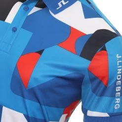 J.Lindeberg Golf Tour Tech Print Polo Shirt 5 J.Lindeberg Golf Tour Tech Print Polo Shirt -Mod Wear Shop J.Lindeberg Golf Tour Tech Print Polo Shirt GMJT07644 M476 3