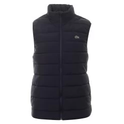 Lacoste Padded Full Zip Hooded Vest