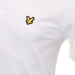 Lyle & Scott Golf Tech Collar Logo Shirt -Mod Wear Shop Lyle Scott Golf Tech Collar Logo Shirt SP1761G 626 3