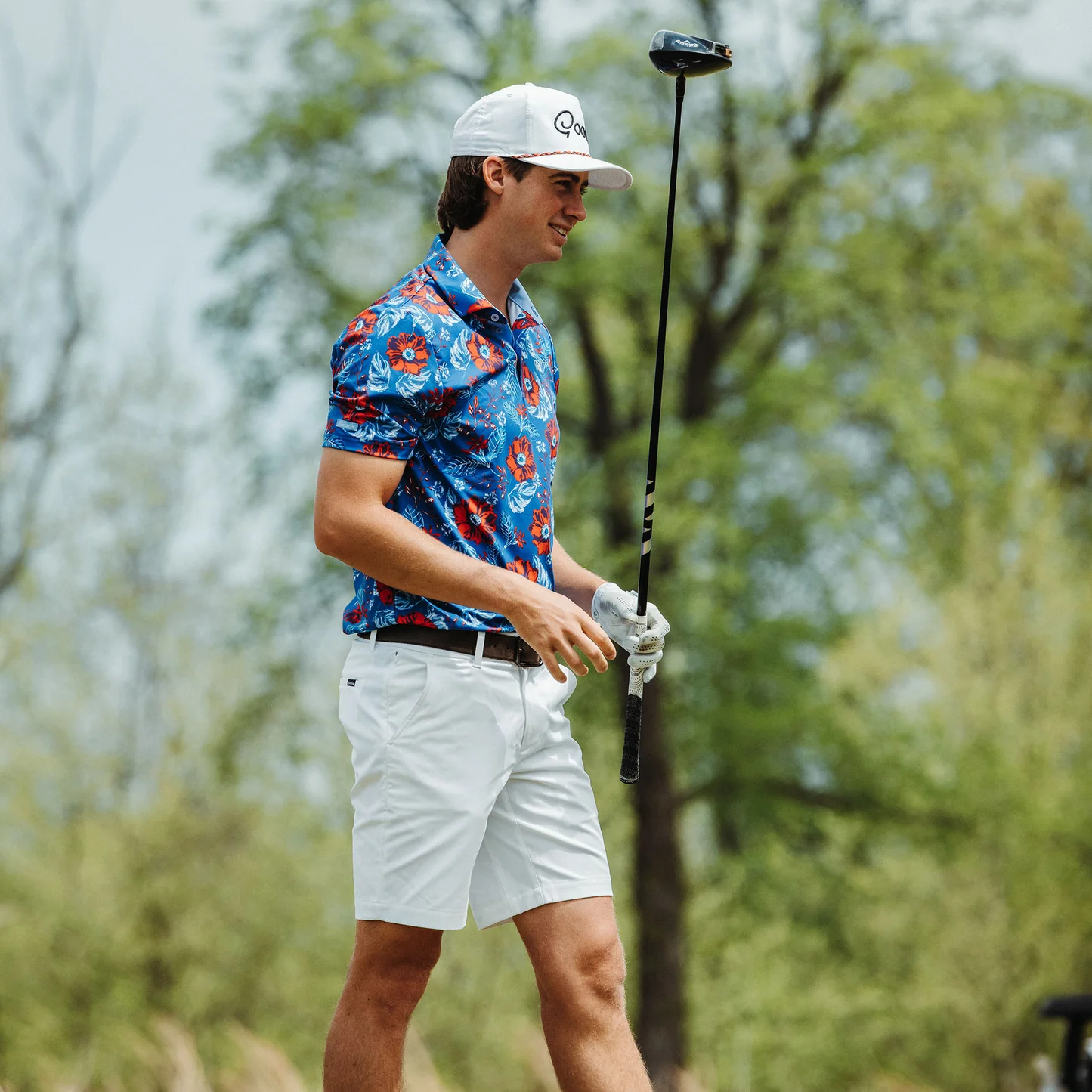 Mod Wear Shop -Mod Wear Shop PureWhiteGolfShorts