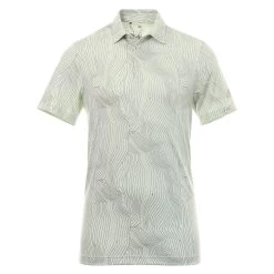 Adidas Golf Course Map Print Shirt