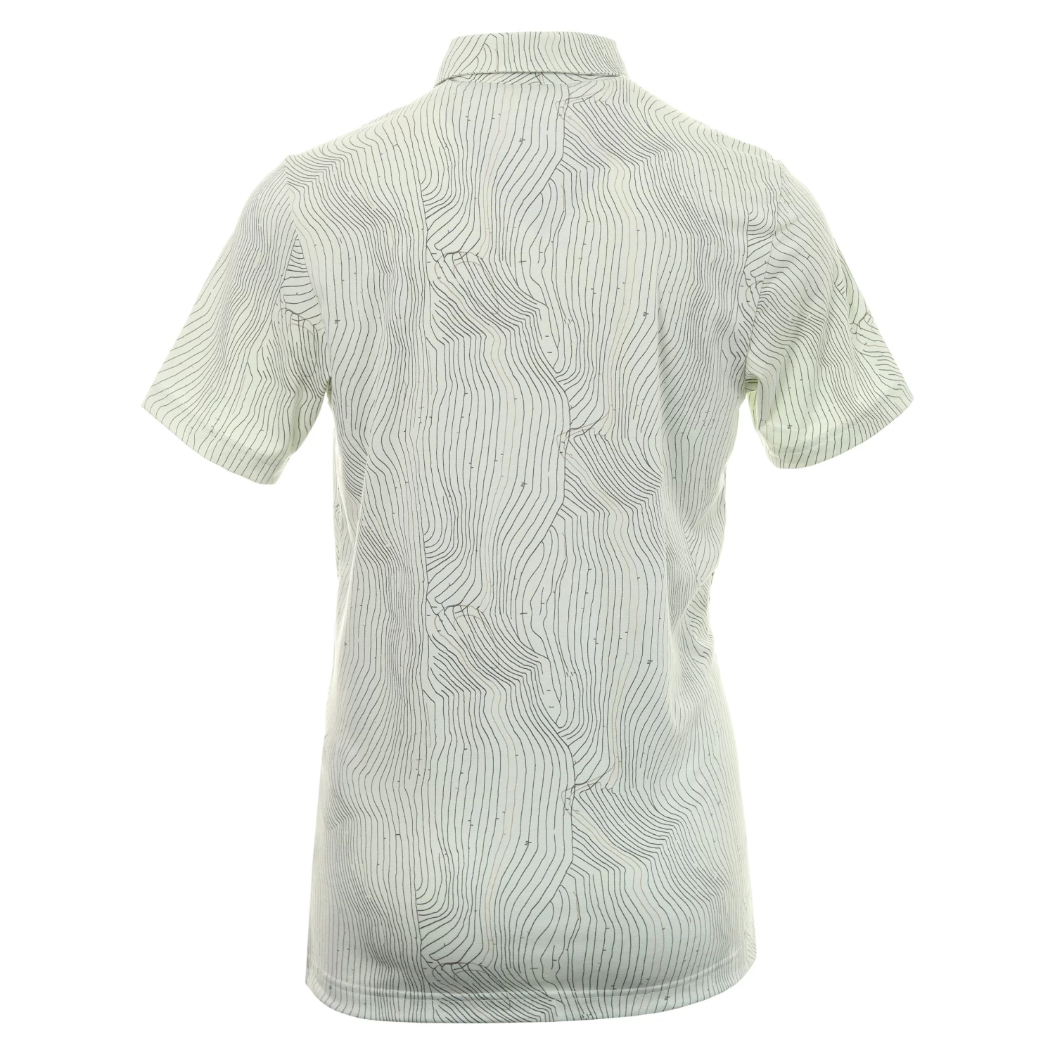 Adidas Golf Course Map Print Shirt 2 Adidas Golf Course Map Print Shirt - Image 2